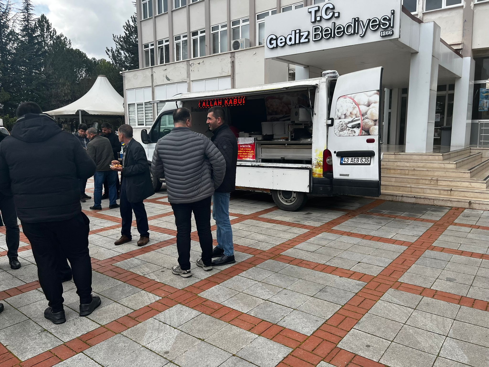 Hayır lokması dökümü Gediz